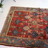 Kurdish Koliayi Rug | 4' 3" x 6' 1" - Rug the Rock - available rugsbrown and taupe colorLarge Rugs > 4' x 8'