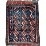 Kurdish Quchan Rug | 4' x 5' 8" - Rug the Rock - available rugsbrown and taupe colorLarge Rugs > 4' x 8'