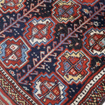 Kurdish Quchan Rug | 4' x 5' 8" - Rug the Rock - available rugsbrown and taupe colorLarge Rugs > 4' x 8'