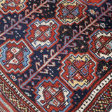 Kurdish Quchan Rug | 4' x 5' 8" - Rug the Rock - available rugsbrown and taupe colorLarge Rugs > 4' x 8'