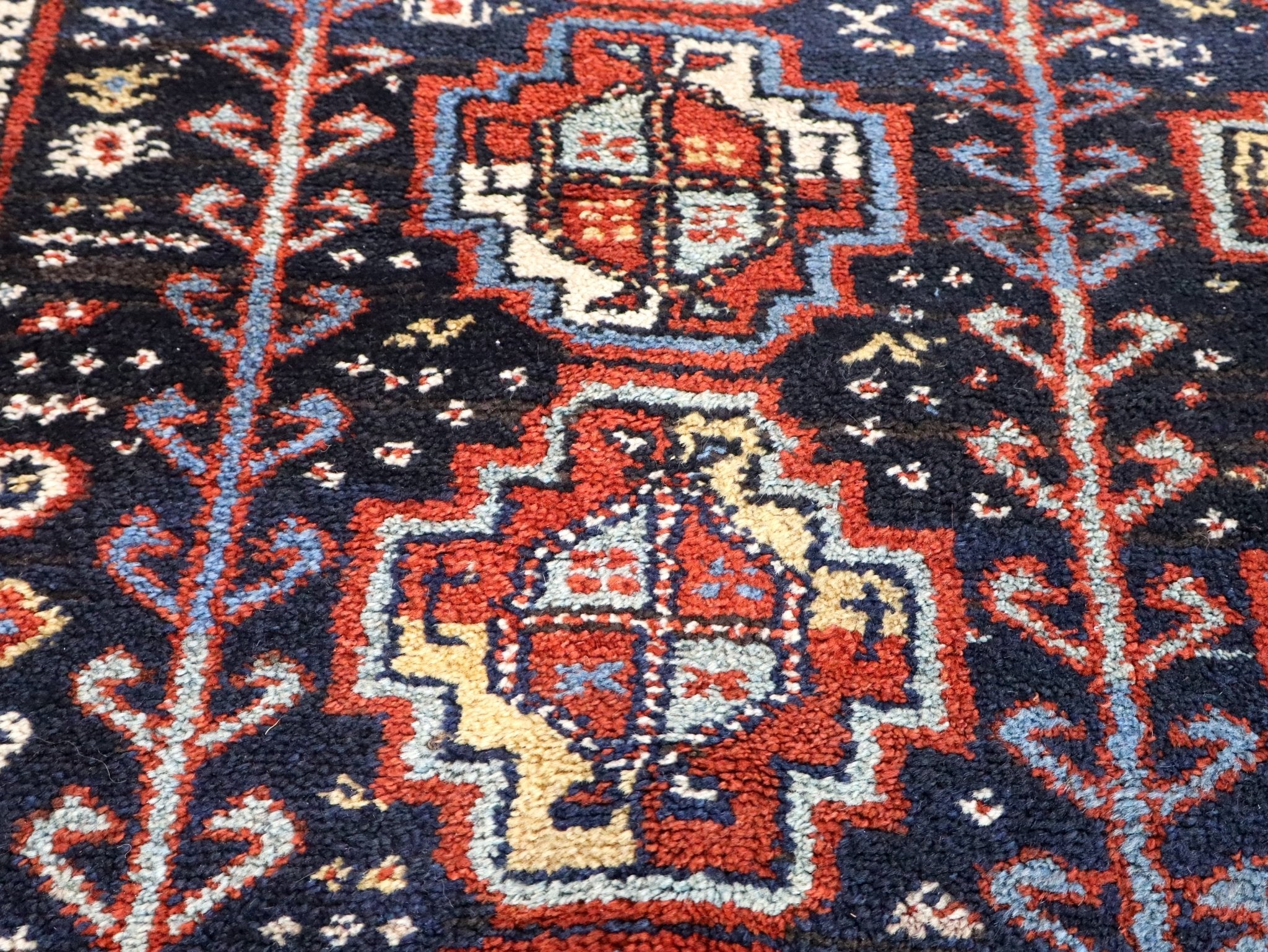 Kurdish Quchan Rug | 4' x 5' 8" - Rug the Rock - available rugsbrown and taupe colorLarge Rugs > 4' x 8'