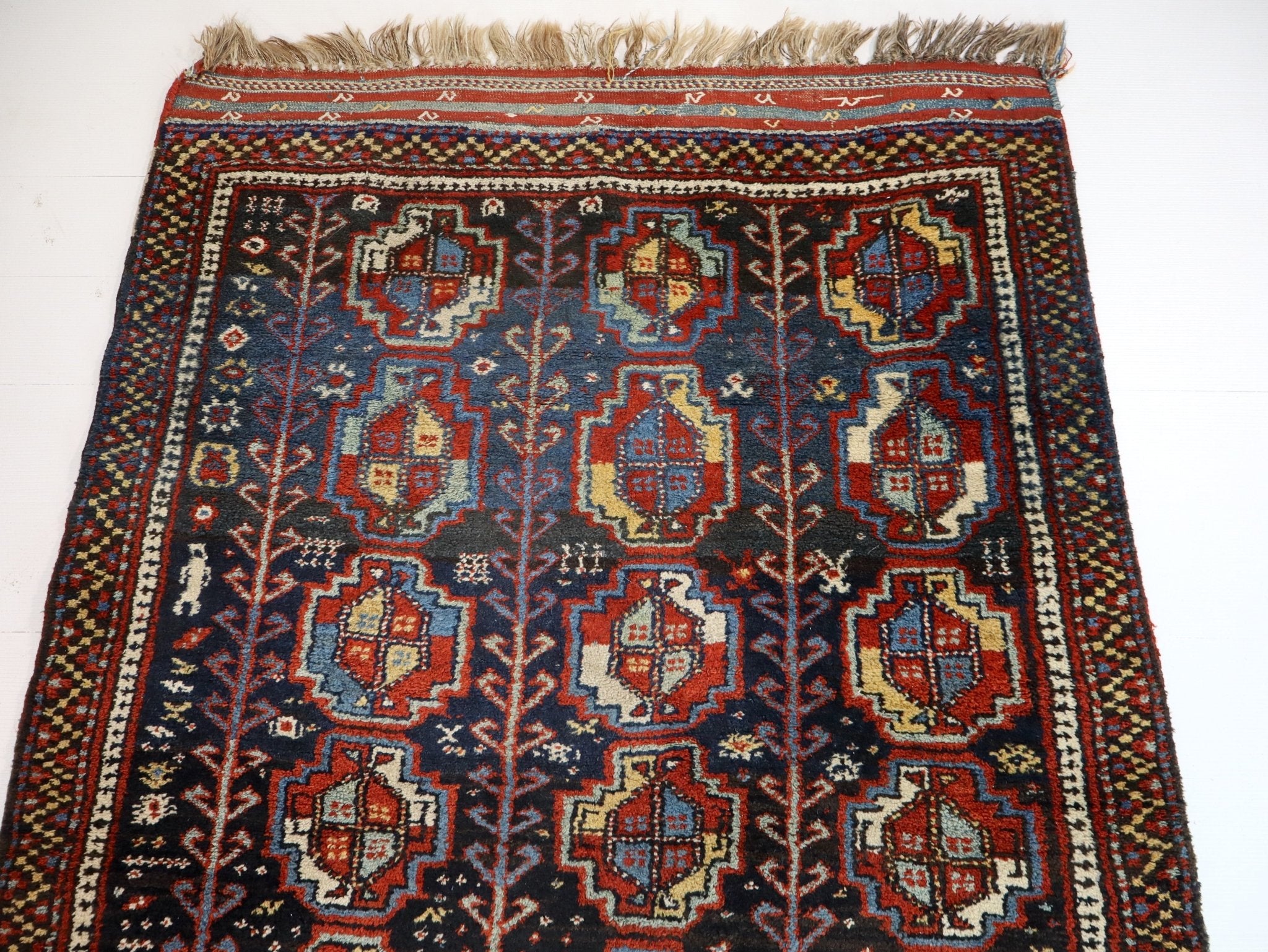 Kurdish Quchan Rug | 4' x 5' 8" - Rug the Rock - available rugsbrown and taupe colorLarge Rugs > 4' x 8'