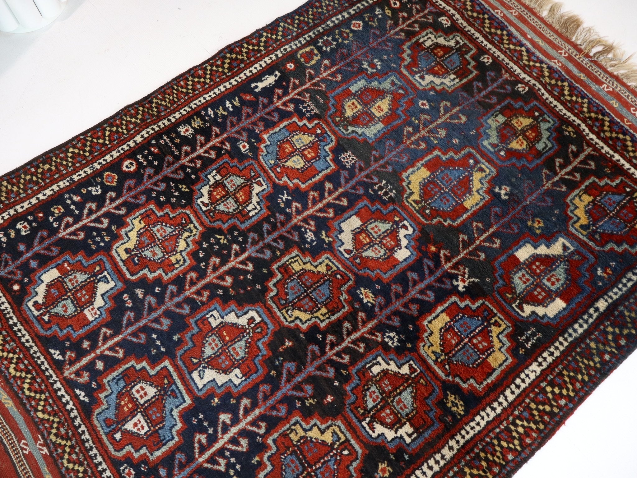 Kurdish Quchan Rug | 4' x 5' 8" - Rug the Rock - available rugsbrown and taupe colorLarge Rugs > 4' x 8'