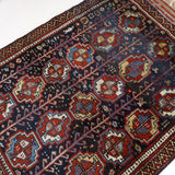 Kurdish Quchan Rug | 4' x 5' 8" - Rug the Rock - available rugsbrown and taupe colorLarge Rugs > 4' x 8'