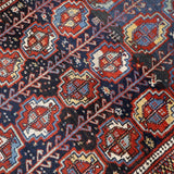 Kurdish Quchan Rug | 4' x 5' 8" - Rug the Rock - available rugsbrown and taupe colorLarge Rugs > 4' x 8'