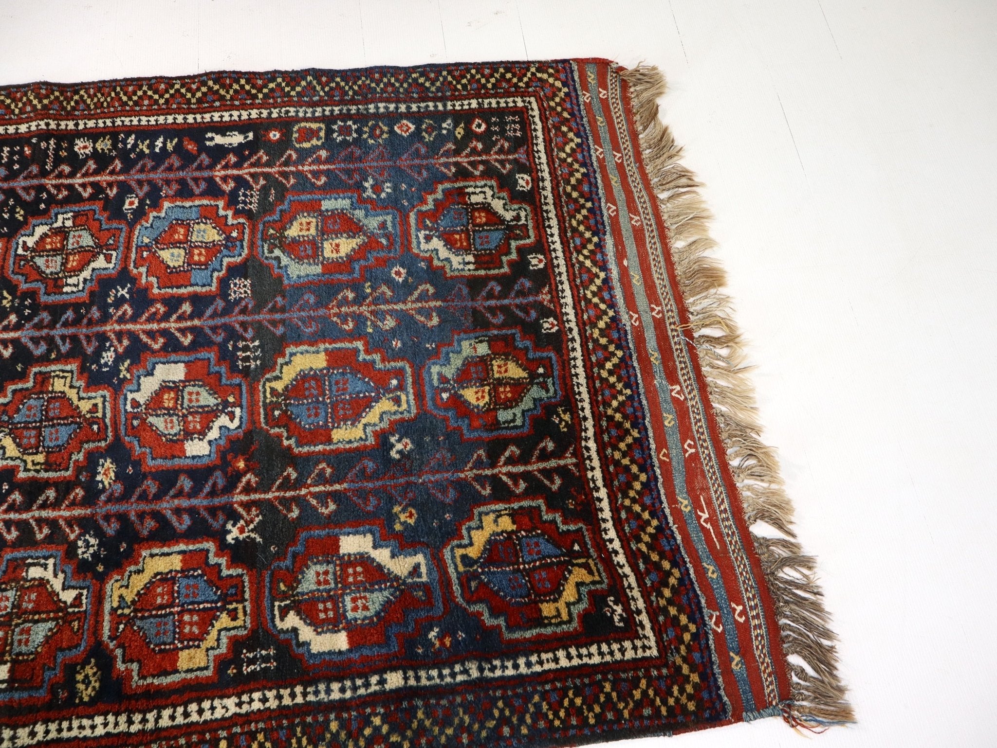 Kurdish Quchan Rug | 4' x 5' 8" - Rug the Rock - available rugsbrown and taupe colorLarge Rugs > 4' x 8'