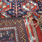 Kurdish Quchan Rug | 4' x 5' 8" - Rug the Rock - available rugsbrown and taupe colorLarge Rugs > 4' x 8'