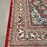 Mahal Rug — Terracotta & Ivory Medallion | 10'6" × 13'5" - Rug the Rock - availableHand-knottedMahal