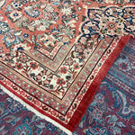 Mahal Rug — Terracotta & Ivory Medallion | 10'6" × 13'5" - Rug the Rock - availableHand-knottedMahal