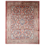 Mahal Rug — Terracotta & Ivory Medallion | 10'6" × 13'5" - Rug the Rock - availableHand-knottedMahal