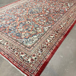 Mahal Rug — Terracotta & Ivory Medallion | 10'6" × 13'5" - Rug the Rock - availableHand-knottedMahal
