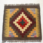Mini Afghan Kilim Rugs | 2' x 2' - Rug the Rock - available