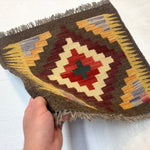 Mini Afghan Kilim Rugs | 2' x 2' - Rug the Rock - available