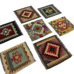 Mini Afghan Kilim Rugs | 2' x 2' - Rug the Rock - available