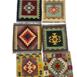 Mini Afghan Kilim Rugs | 2' x 2' - Rug the Rock - available