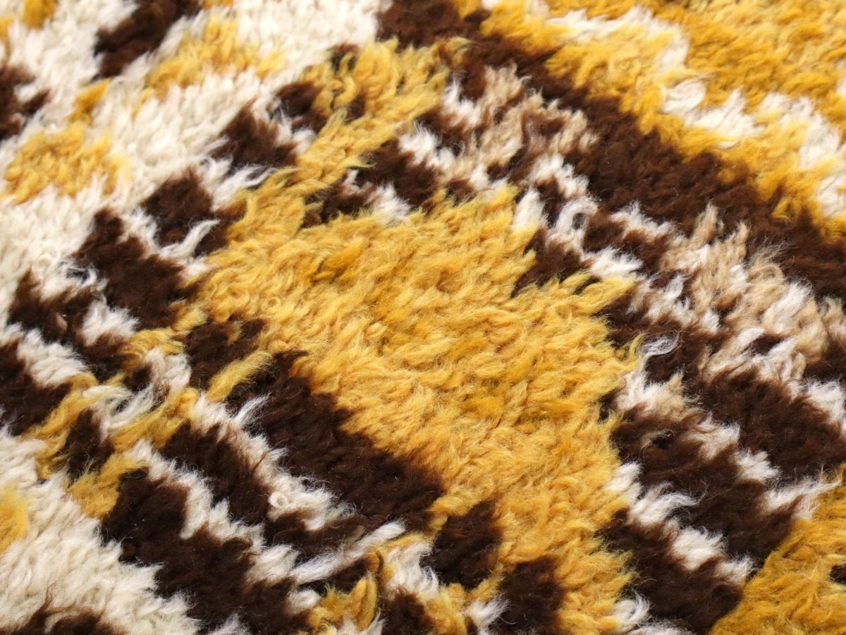 Moroccan Rabat Rug 1/2 | 4' x 6' - Rug the Rock - available rugsbrown and taupe colorLarge Rugs > 4' x 8'