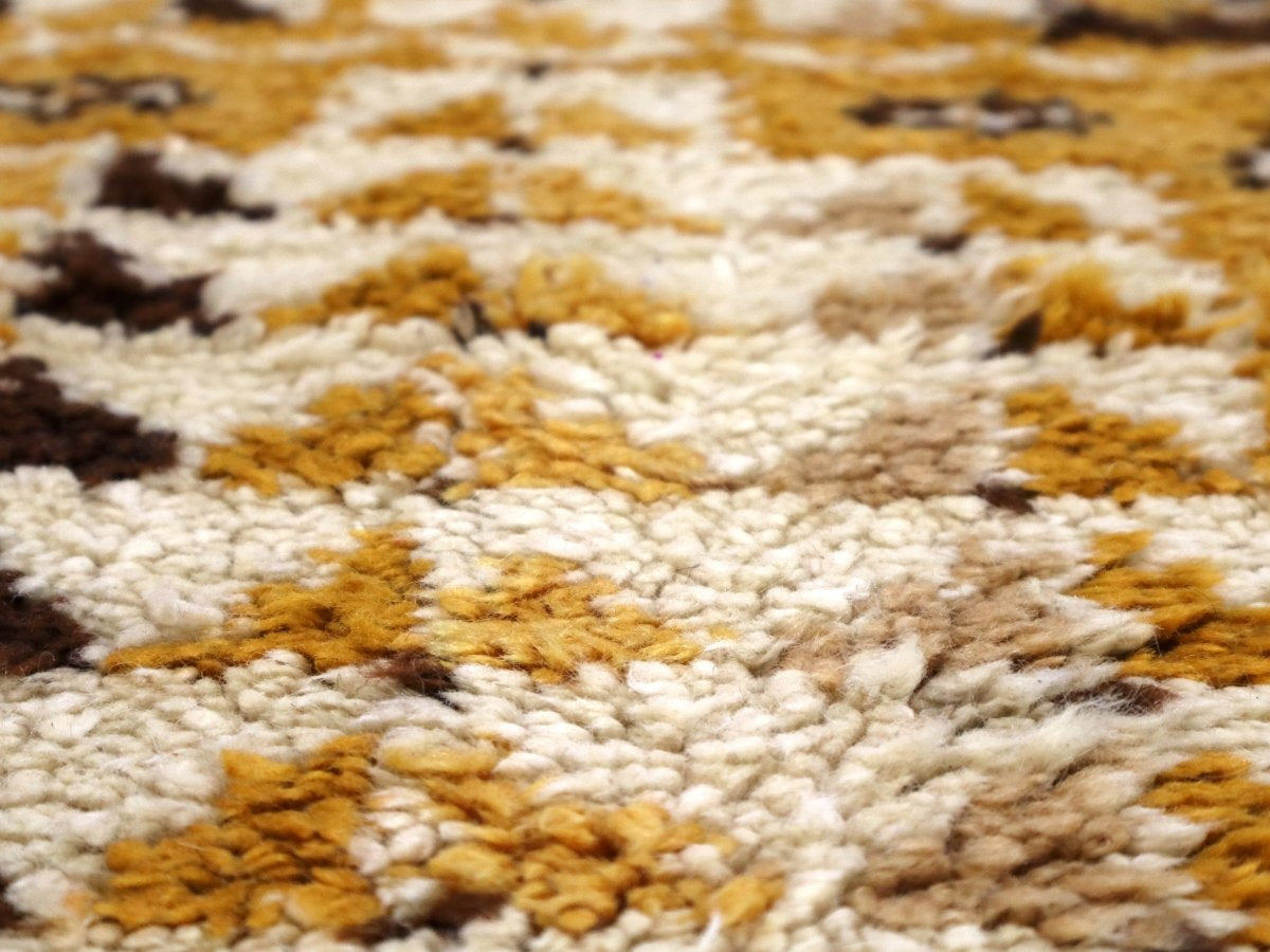 Moroccan Rabat Rug 1/2 | 4' x 6' - Rug the Rock - available rugsbrown and taupe colorLarge Rugs > 4' x 8'