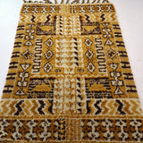 Moroccan Rabat Rug 1/2 | 4' x 6' - Rug the Rock - available rugsbrown and taupe colorLarge Rugs > 4' x 8'