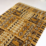 Moroccan Rabat Rug 1/2 | 4' x 6' - Rug the Rock - available rugsbrown and taupe colorLarge Rugs > 4' x 8'