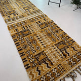 Moroccan Rabat Rug 1/2 | 4' x 6' - Rug the Rock - available rugsbrown and taupe colorLarge Rugs > 4' x 8'
