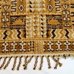 Moroccan Rabat Rug 1/2 | 4' x 6' - Rug the Rock - available rugsbrown and taupe colorLarge Rugs > 4' x 8'