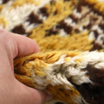 Moroccan Rabat Rug 1/2 | 4' x 6' - Rug the Rock - available rugsbrown and taupe colorLarge Rugs > 4' x 8'