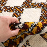 Moroccan Rabat Rug | 2' 10" x 4' 7" - Rug the Rock - available rugsbrown and taupe colorLarge Rugs > 4' x 8'