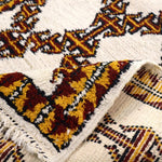 Moroccan Rabat Rug | 2' 10" x 4' 7" - Rug the Rock - available rugsbrown and taupe colorLarge Rugs > 4' x 8'