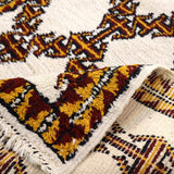 Moroccan Rabat Rug | 2' 10" x 4' 7" - Rug the Rock - available rugsbrown and taupe colorLarge Rugs > 4' x 8'