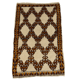 Moroccan Rabat Rug | 2' 10" x 4' 7" - Rug the Rock - available rugsbrown and taupe colorLarge Rugs > 4' x 8'