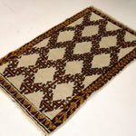 Moroccan Rabat Rug | 2' 10" x 4' 7" - Rug the Rock - available rugsbrown and taupe colorLarge Rugs > 4' x 8'