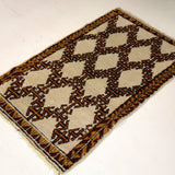 Moroccan Rabat Rug | 2' 10" x 4' 7" - Rug the Rock - available rugsbrown and taupe colorLarge Rugs > 4' x 8'