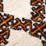 Moroccan Rabat Rug | 2' 10" x 4' 7" - Rug the Rock - available rugsbrown and taupe colorLarge Rugs > 4' x 8'