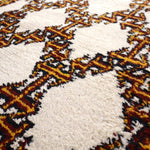 Moroccan Rabat Rug | 2' 10" x 4' 7" - Rug the Rock - available rugsbrown and taupe colorLarge Rugs > 4' x 8'
