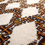 Moroccan Rabat Rug | 2' 10" x 4' 7" - Rug the Rock - available rugsbrown and taupe colorLarge Rugs > 4' x 8'