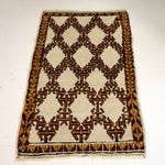Moroccan Rabat Rug | 2' 10" x 4' 7" - Rug the Rock - available rugsbrown and taupe colorLarge Rugs > 4' x 8'