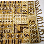 Moroccan Rabat Rug 2/2 | 4' x 6' - Rug the Rock - available rugsbrown and taupe colorLarge Rugs > 4' x 8'
