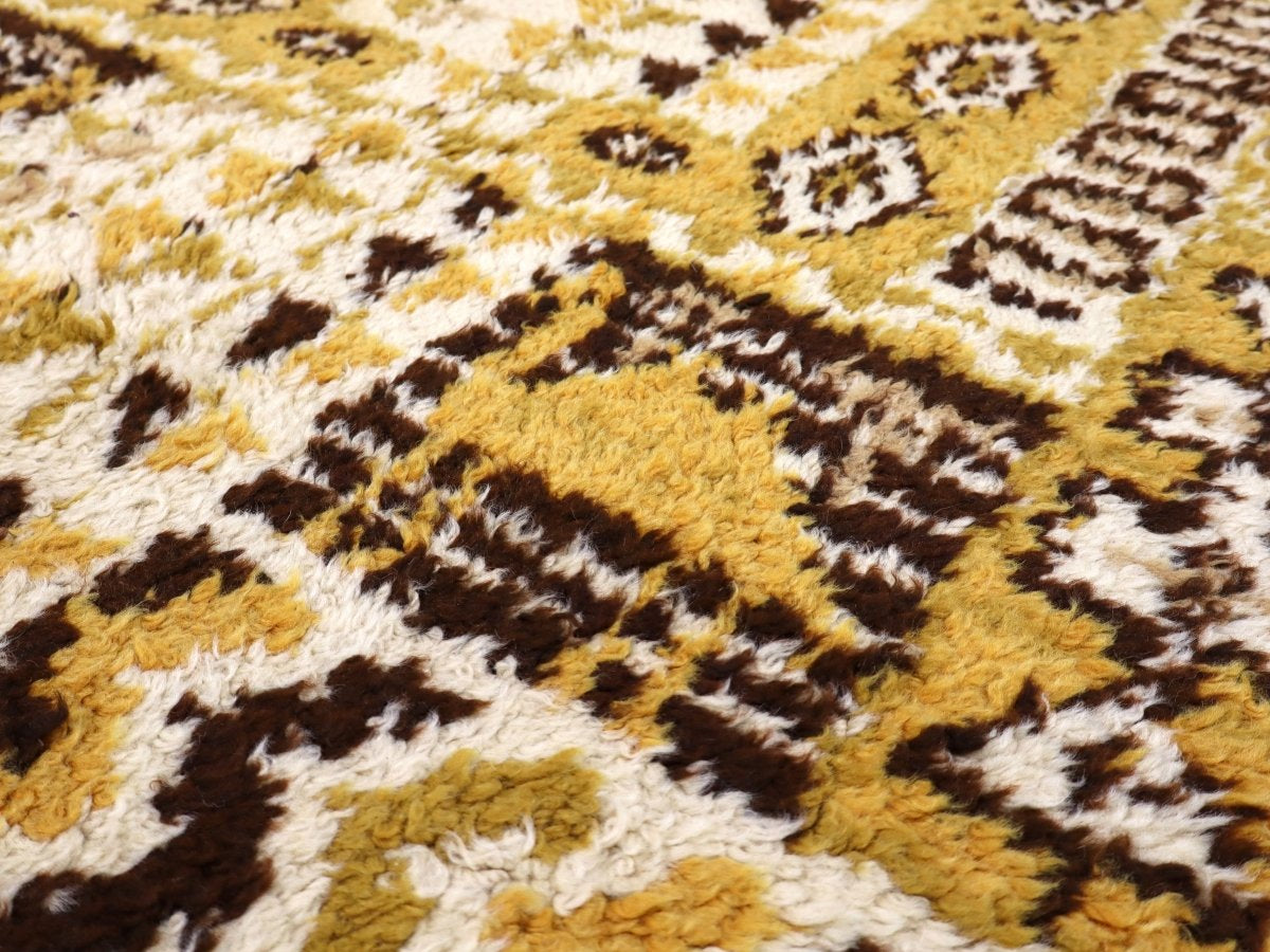 Moroccan Rabat Rug 2/2 | 4' x 6' - Rug the Rock - available rugsbrown and taupe colorLarge Rugs > 4' x 8'