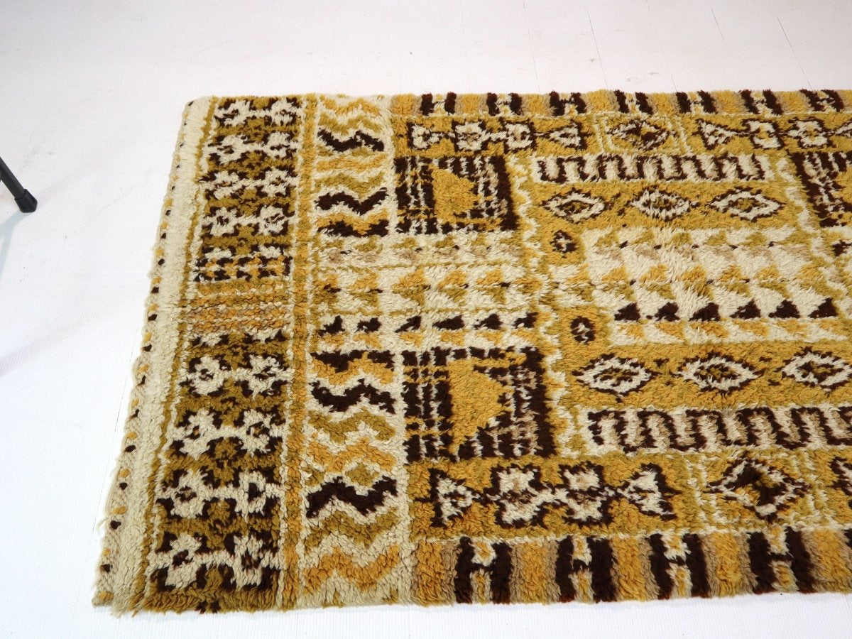 Moroccan Rabat Rug 2/2 | 4' x 6' - Rug the Rock - available rugsbrown and taupe colorLarge Rugs > 4' x 8'
