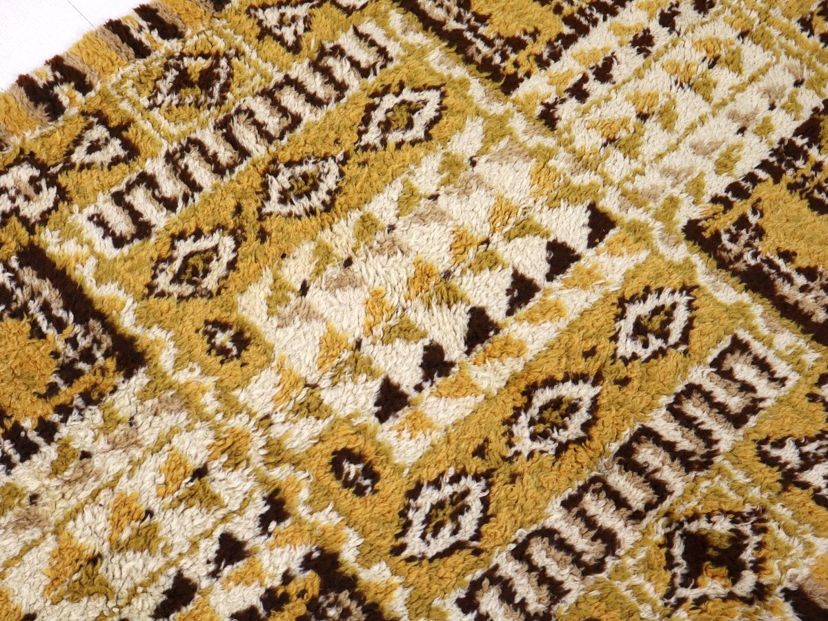 Moroccan Rabat Rug 2/2 | 4' x 6' - Rug the Rock - available rugsbrown and taupe colorLarge Rugs > 4' x 8'
