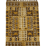Moroccan Rabat Rug 2/2 | 4' x 6' - Rug the Rock - available rugsbrown and taupe colorLarge Rugs > 4' x 8'