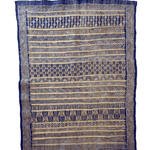 Moroccan Tiflet Kilim Rug | 3' 3" x 4' 3" - Rug the Rock - available rugsbrown and taupe colorLarge Rugs > 4' x 8'
