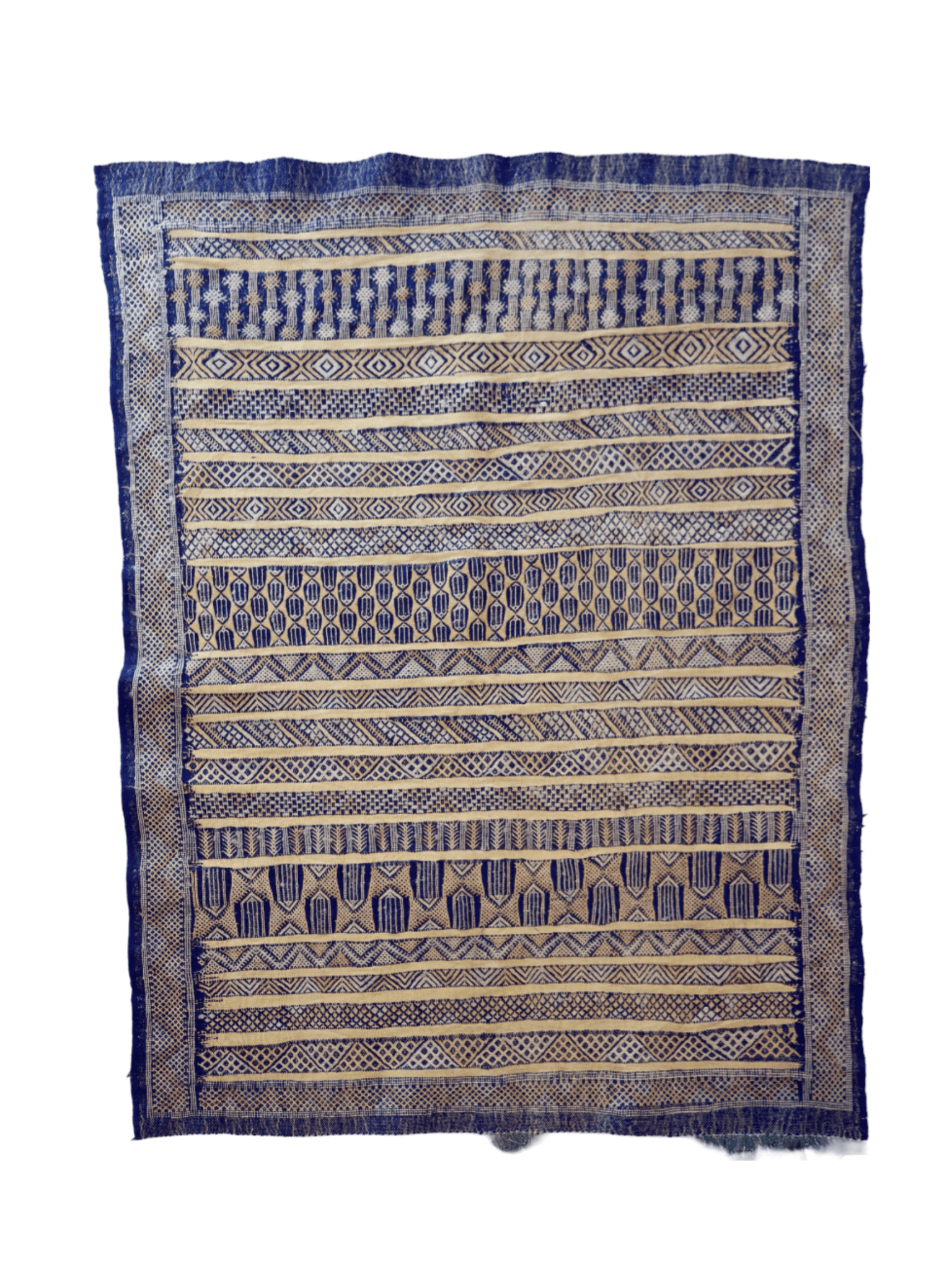 Moroccan Tiflet Kilim Rug | 3' 3" x 4' 3" - Rug the Rock - available rugsbrown and taupe colorLarge Rugs > 4' x 8'