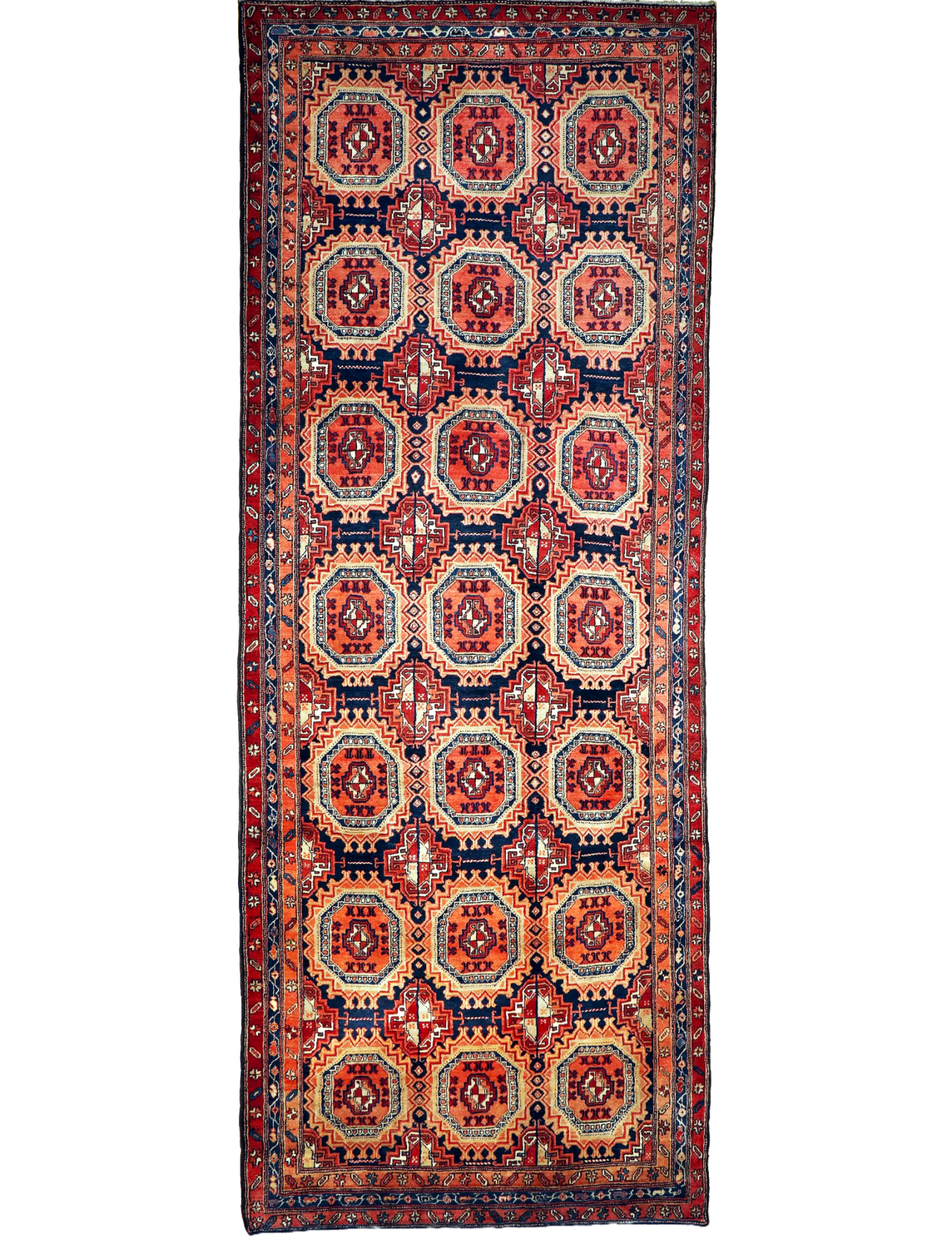 NW Persian Meshkin Runner Rug | 4' 1" x 11' 9" - Rug the Rock - available