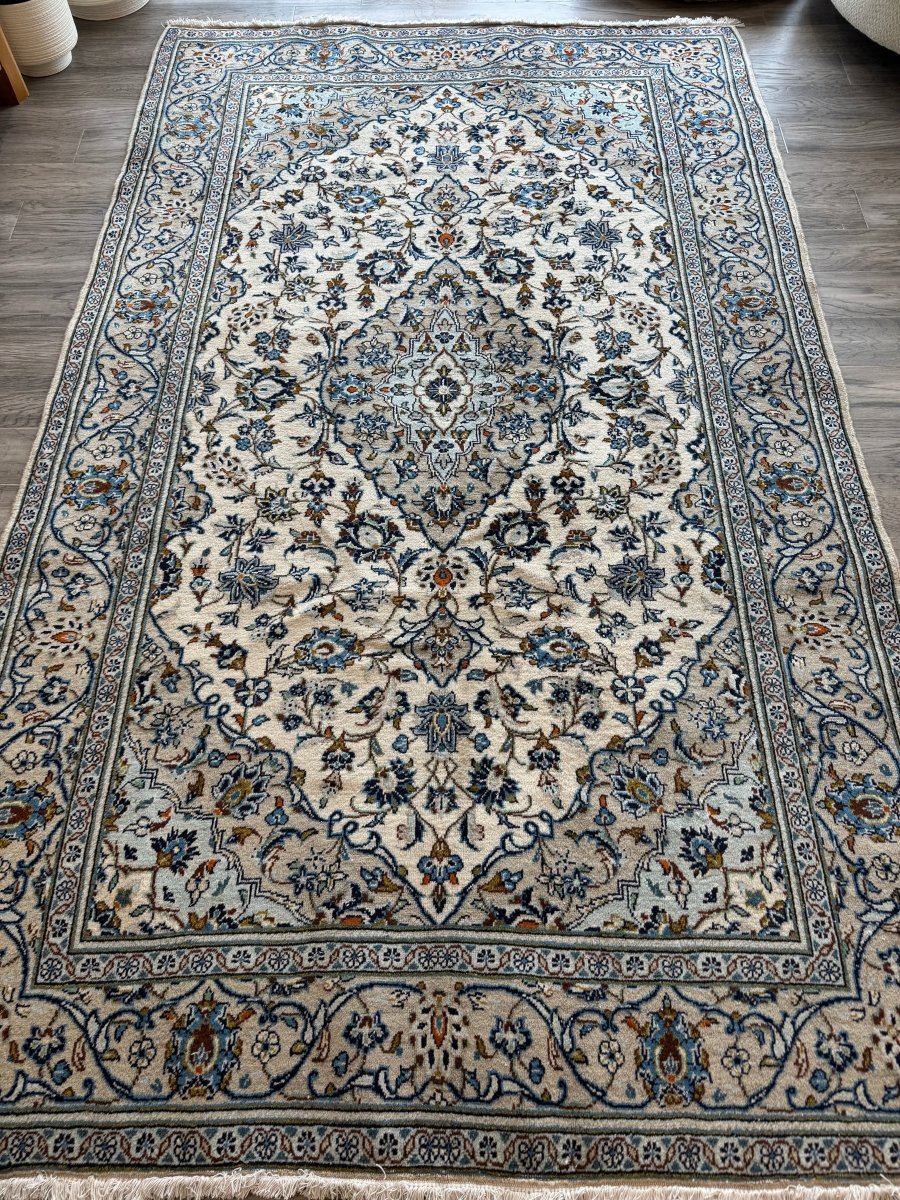 Perisan Kashan Rug | 4' 10" x 7' 10" - Rug the Rock