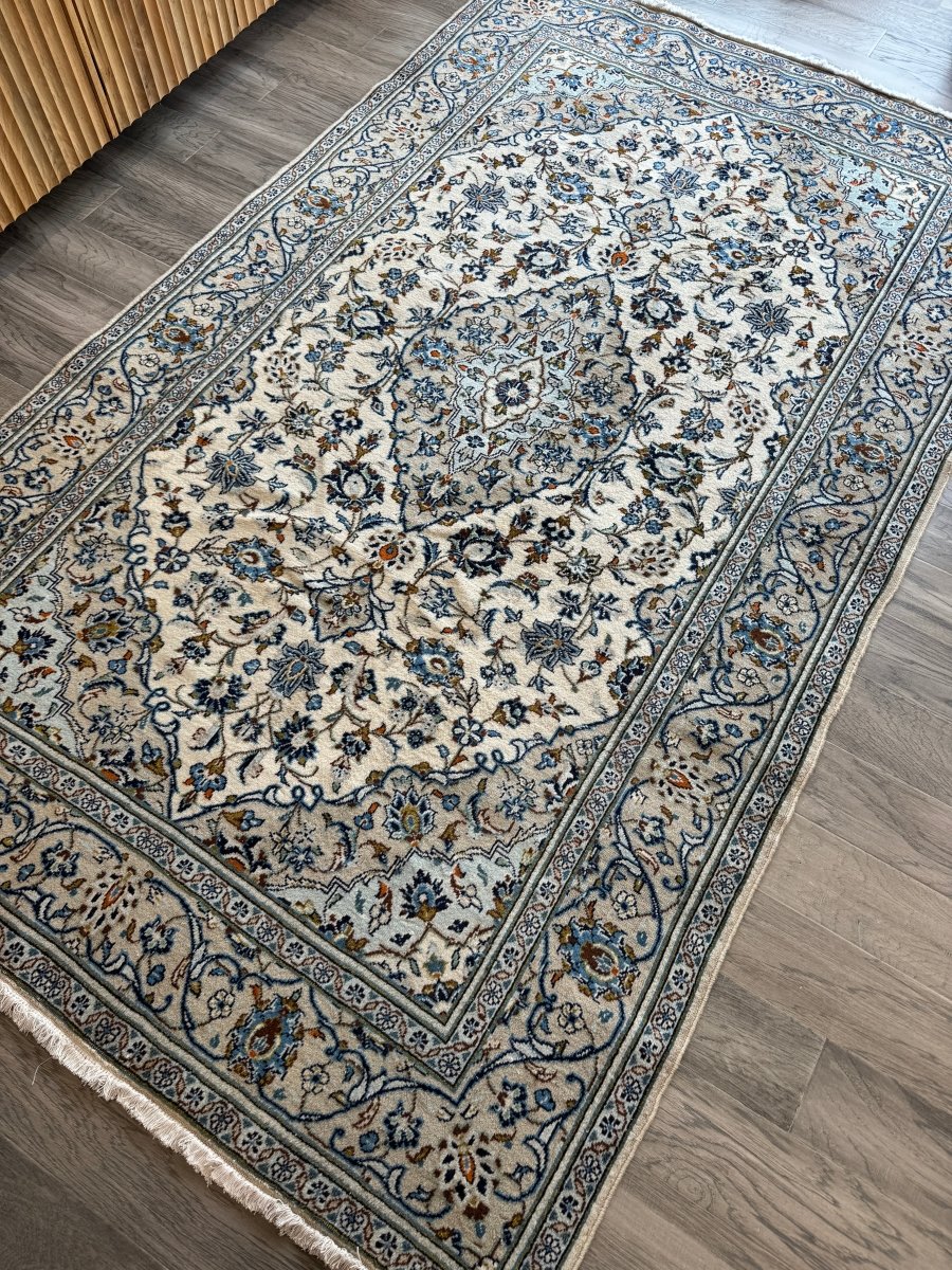 Perisan Kashan Rug | 4' 10" x 7' 10" - Rug the Rock