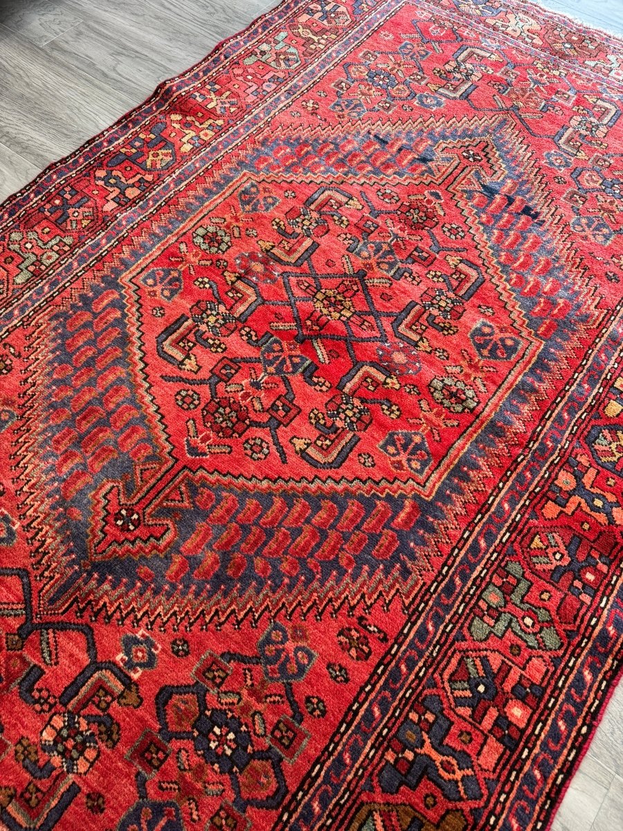 Perisan Zanjan Rug | 4' 1" x 6' 8" - Rug the Rock