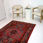 Perisan Zanjan Rug | 4' 5" x 6' 7" - Rug the Rock - 4 x 65 x 7available rugs