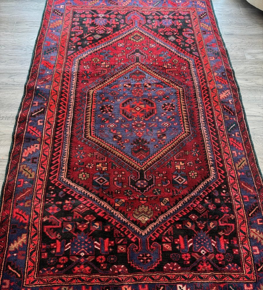 Perisan Zanjan Rug | 4' 8" x 7' 3" - Rug the Rock