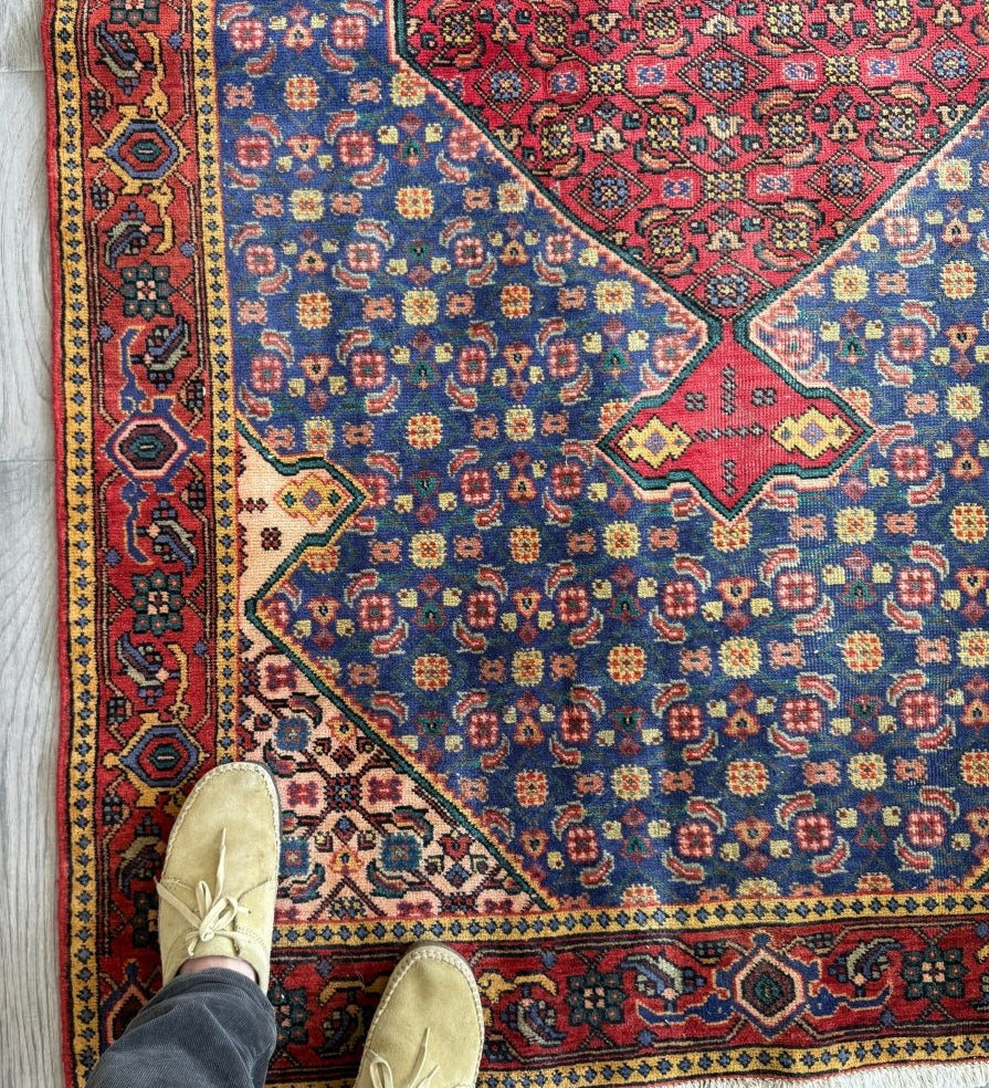 Persian Ardabil Rug | 4' 7" x 6' 7" - Rug the Rock